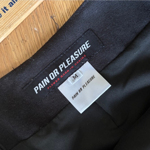 Pain or pleasure asymmetrical midi skirt womens medium - Picture 5 of 7